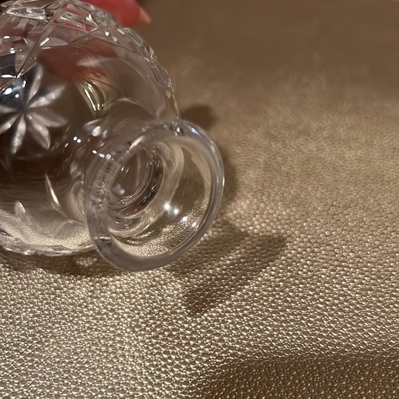 Waterford Crystal Lismore Round Perfume Bottle & Stopper Signed - Picture 8 of 15